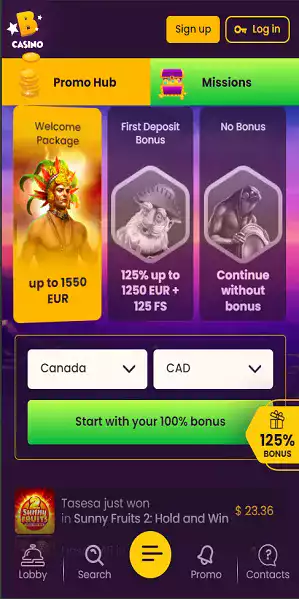 Bizzocasino APK